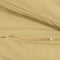 vidaXL - Dekbedovertrekset - 135x200 - cm - katoen - taupe