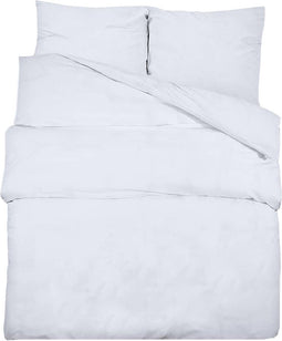 vidaXL - Dekbedovertrekset - 135x200 - cm - katoen - wit