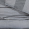 vidaXL - Dekbedovertrekset - 140x200 - cm - katoen - grijs
