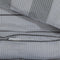 vidaXL - Dekbedovertrekset - 140x200 - cm - katoen - grijs