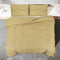 vidaXL - Dekbedovertrekset - 140x200 - cm - katoen - taupe