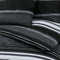 vidaXL - Dekbedovertrekset - 140x200 - cm - katoen - zwart - en - wit