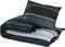 vidaXL - Dekbedovertrekset - 140x200 - cm - katoen - zwart - en - wit