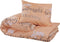vidaXL - Dekbedovertrekset - 155x220 - cm - katoen - roze