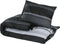 vidaXL - Dekbedovertrekset - 200x200 - cm - katoen - zwart - en - wit
