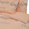 vidaXL - Dekbedovertrekset - 200x220 - cm - katoen - roze
