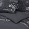 vidaXL - Dekbedovertrekset - 260x220 - cm - katoen - zwart