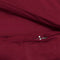 vidaXL - Dekbedovertrekset - lichtgewicht - 200x200 - cm - microvezel - bordeaux