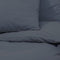 vidaXL - Dekbedovertrekset - lichtgewicht - 200x200 - cm - microvezel - antraciet