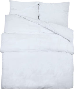 vidaXL - Dekbedovertrekset - lichtgewicht - 200x220 - cm - microvezel - wit