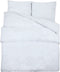 vidaXL - Dekbedovertrekset - lichtgewicht - 200x220 - cm - microvezel - wit
