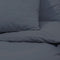 vidaXL - Dekbedovertrekset - lichtgewicht - 220x240 - cm - microvezel - grijs
