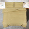 vidaXL - Dekbedovertrekset - lichtgewicht - 220x240 - cm - microvezel - taupe