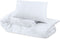 vidaXL - Dekbedovertrekset - lichtgewicht - 220x240 - cm - microvezel - wit