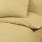 vidaXL - Dekbedovertrekset - lichtgewicht - 220x240 - cm - microvezel - taupe