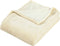 vidaXL - Deken - 130x170 - cm - polyester - crèmekleurig