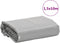vidaXL - Dekzeil - 600 - g/m² - 1,5x10 - m - grijs