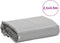 vidaXL - Dekzeil - 600 - g/m² - 2,5x3,5 - m - grijs