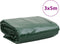 vidaXL - Dekzeil - 600 - g/m² - 3x5 - m - groen