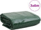 vidaXL - Dekzeil - 600 - g/m² - 3x6 - m - groen