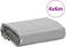 vidaXL - Dekzeil - 600 - g/m² - 4x6 - m - grijs