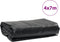 vidaXL - Dekzeil - 600 - g/m² - 4x7 - m - antracietkleurig