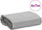 vidaXL - Dekzeil - 600 - g/m² - 4x7 - m - grijs