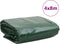 vidaXL - Dekzeil - 600 - g/m² - 4x8 - m - groen