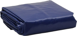 vidaXL - Dekzeil - 600 - g/m² - 5x5 - m - blauw
