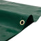 vidaXL - Dekzeil - 600 - g/m² - Ø - 2,4 - m - groen