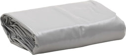 vidaXL - Dekzeil - 600 - g/m² - Ø - 2,8 - m - grijs
