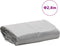 vidaXL - Dekzeil - 600 - g/m² - Ø - 2,8 - m - grijs