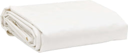 vidaXL - Dekzeil - 600 - g/m² - Ø - 3 - m - wit