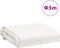 vidaXL - Dekzeil - 600 - g/m² - Ø - 3 - m - wit