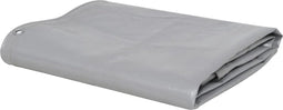 vidaXL - Dekzeil - 650 - g/m² - 1,5x6 - m - grijs