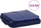 vidaXL - Dekzeil - 650 - g/m² - 1x2,5 - m - blauw