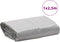 vidaXL - Dekzeil - 650 - g/m² - 1x2,5 - m - grijs