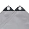 vidaXL - Dekzeil - 650 - g/m² - 3x4 - m - grijs