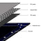 vidaXL - Dekzeil - 650 - g/m² - 3x5 - m - blauw