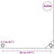 vidaXL - Dekzeil - 650 - g/m² - 3x5 - m - wit