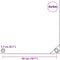 vidaXL - Dekzeil - 650 - g/m² - 4x4 - m - wit
