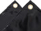 vidaXL - Dekzeil - 650 - g/m² - 4x4 - m - zwart