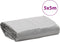 vidaXL - Dekzeil - 650 - g/m² - 5x5 - m - grijs