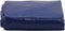 vidaXL - Dekzeil - 650 - g/m² - Ø - 2,4 - m - blauw