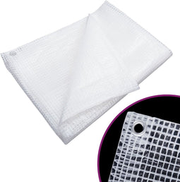 vidaXL - Dekzeil - leno - 140 - g/m² - 4x6 - m - wit
