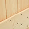 vidaXL - Deur - 100x210 - cm - massief - grenenhout