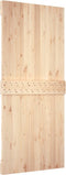vidaXL - Deur - NARVIK - 100x210 - cm - massief - grenenhout