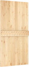 vidaXL - Deur - NARVIK - 100x210 - cm - massief - grenenhout