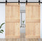 vidaXL - Deur - NARVIK - 100x210 - cm - massief - grenenhout