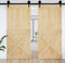 vidaXL - Deur - NARVIK - 100x210 - cm - massief - grenenhout